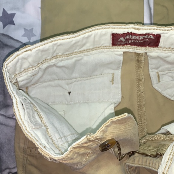 Arizona Jeans Khaki pants Sz boys 14 Slim - Picture 5 of 6